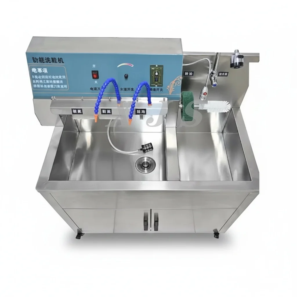 

Commercial Shoe Washer, Stainless Steel Sole Cleaning Machine, Steam Shoe Dryer, Sneaker Washing Equipment, for Shops