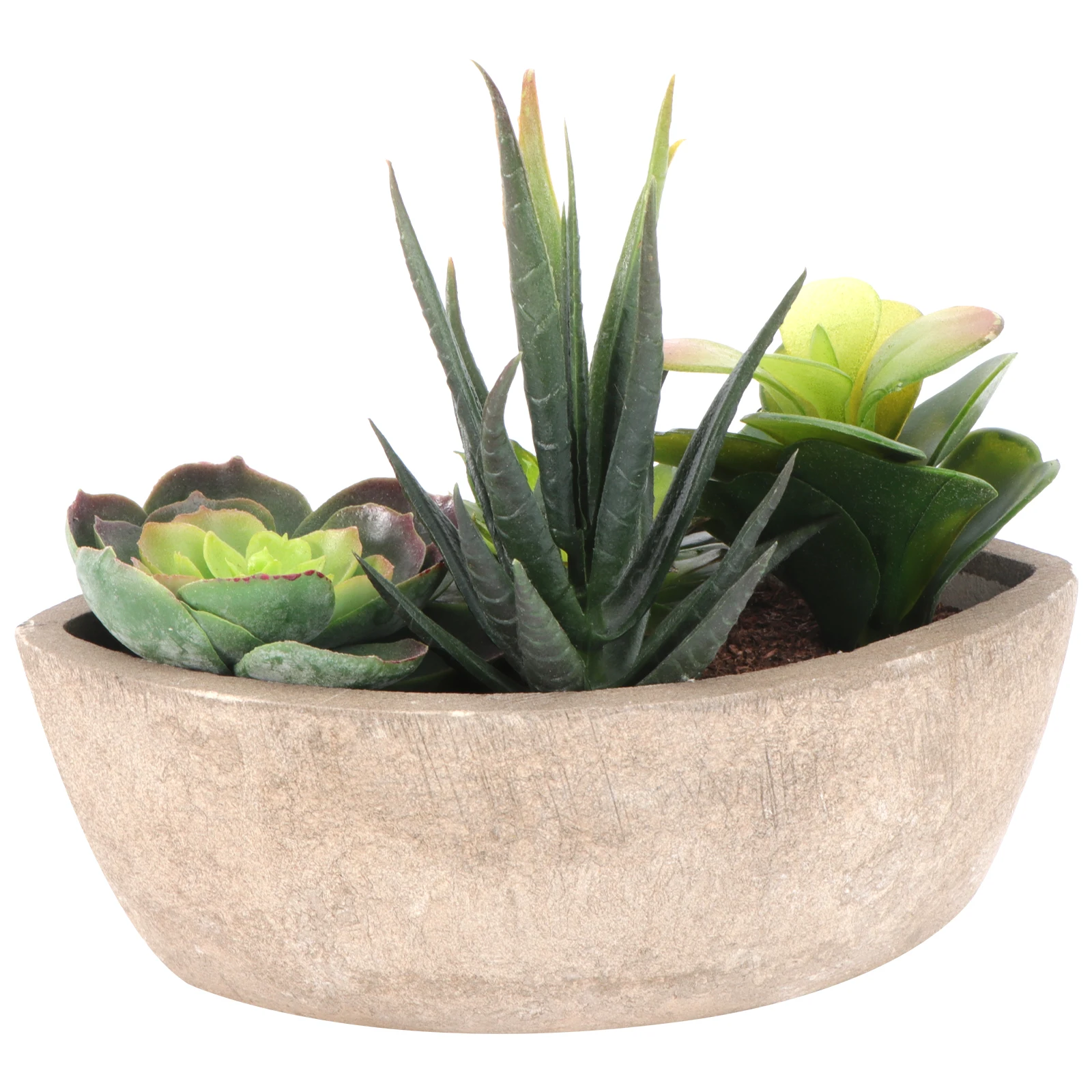

Plant Simulation Succulent Potted Faux Succulents Pots Fake Plants Simulated Green Artificial Arrangement Office