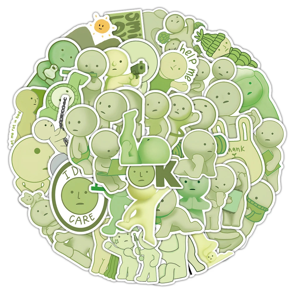 10/30/50 قطعة لطيف الكرتون Smiski ملصقات الشارات الاطفال محمول الثلاجة سكرابوكينغ حقيبة سيارة Kawaii مضحك لاصقة تزيين