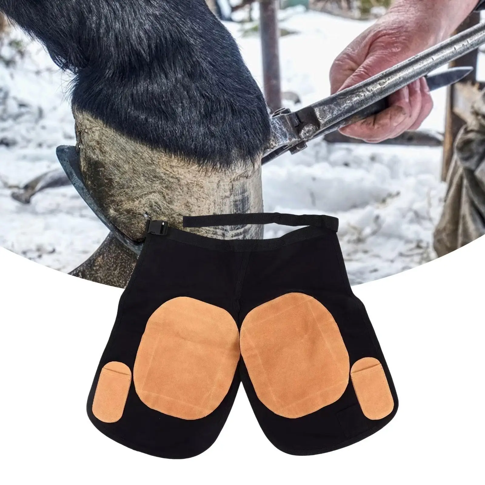 Farrier Apron Chaps Hoof Trimming Comfortable Cattle Horse Farrier Apron