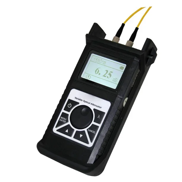 

1310/1490/1550/1625nm Optical Variable Attenuator Telecom CATV Fiber Optic cable Tester SM