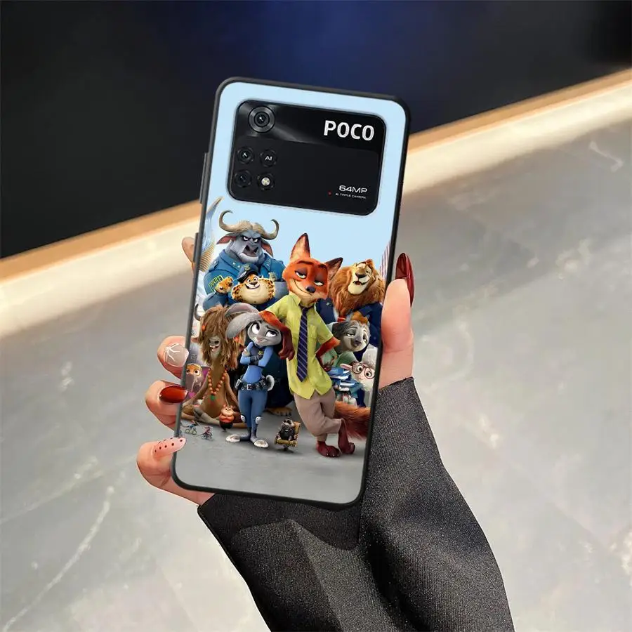 ديزني جودي نيك حافظة لهاتف شاومي بوكو C65 F3 F4 F5 M3 M4 Pro C51 C50 X3 X4 X5 M5 غطاء خلفي ناعم #1