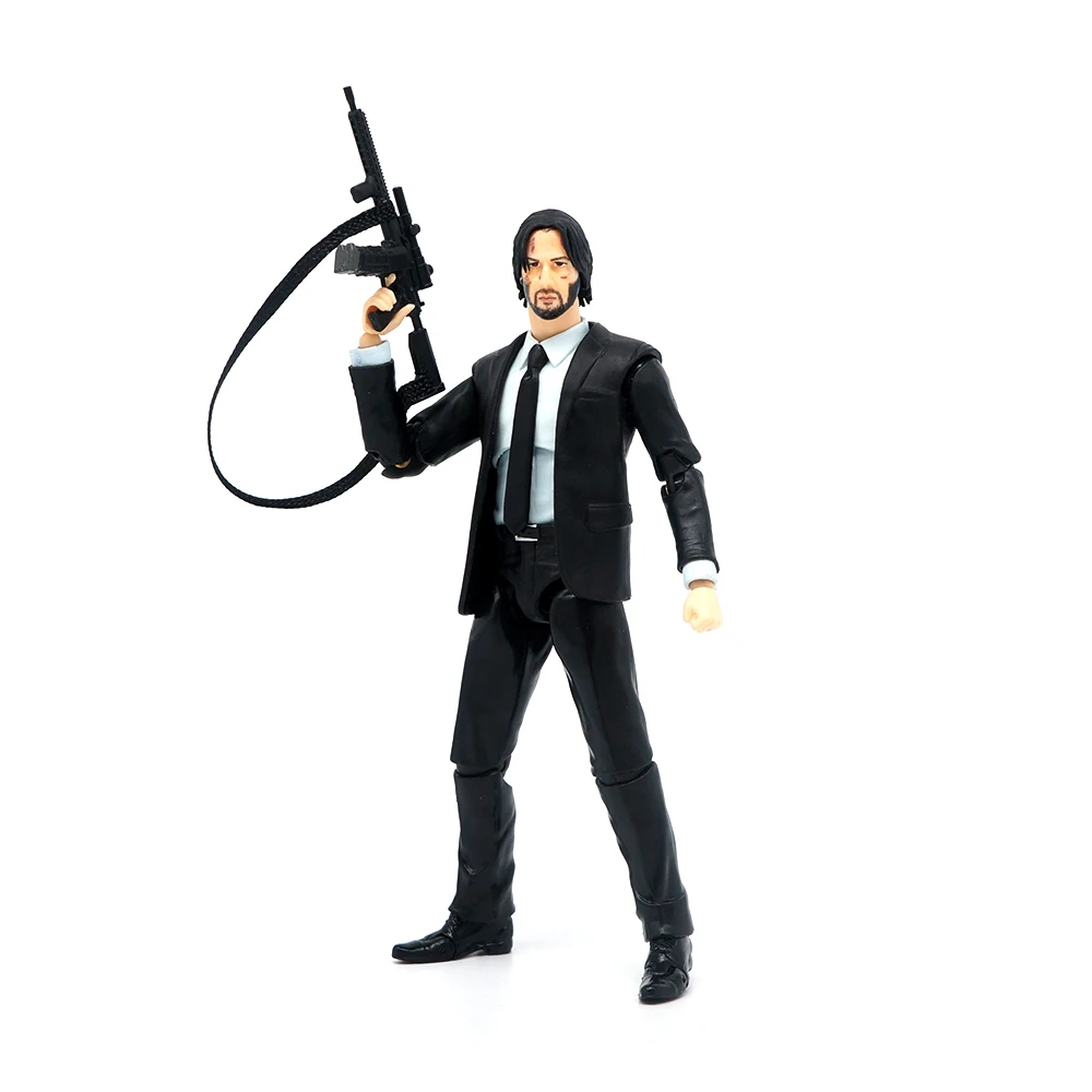 جديد مافيكس 085 جون ويك الفصل 2 عمل الشكل المنقولة الحلي البلاستيكية جمع جونثان الفتيل الماس أرقام نموذج اللعب الهدايا #4