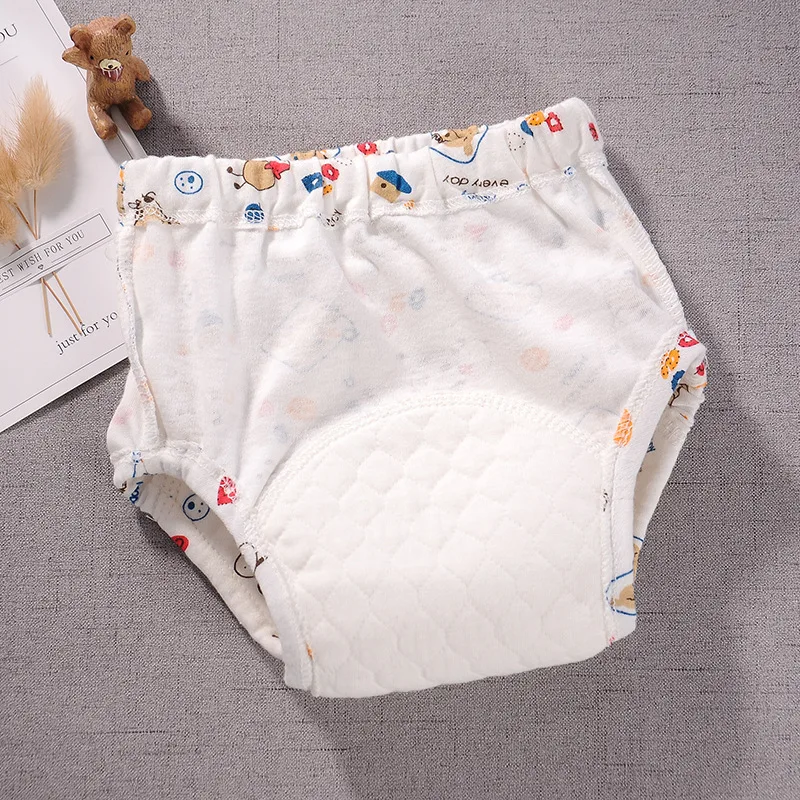 Culotte d'Entraînement pour Nouveau-Né, Short Solide, Sous-Vêtements Lavables, Couches Réutilisables pour Bébé Garçon et Fille