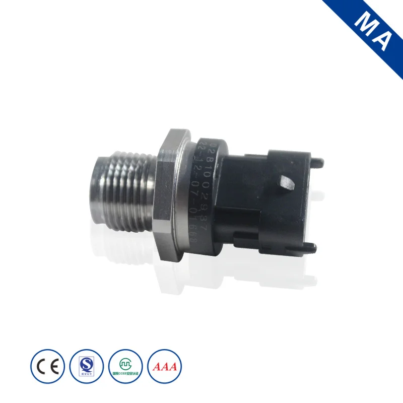 Sensor Common rail pressure sensor 0281006425 Common rail fuel injection Pressure Regulator 0281006424 BSJA17Z12