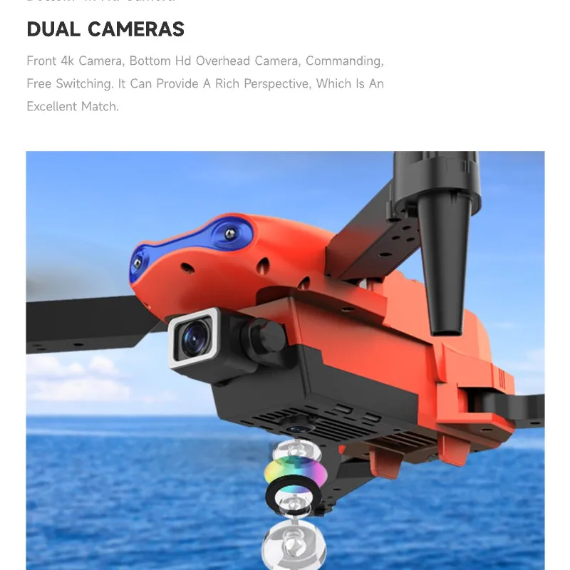 8K Professional Drone Camera 50x Zoom E99 K3 Pro HD 4K WIFI High Color Value Sensitive Control Quadcopter FPV HD WiFi Drone