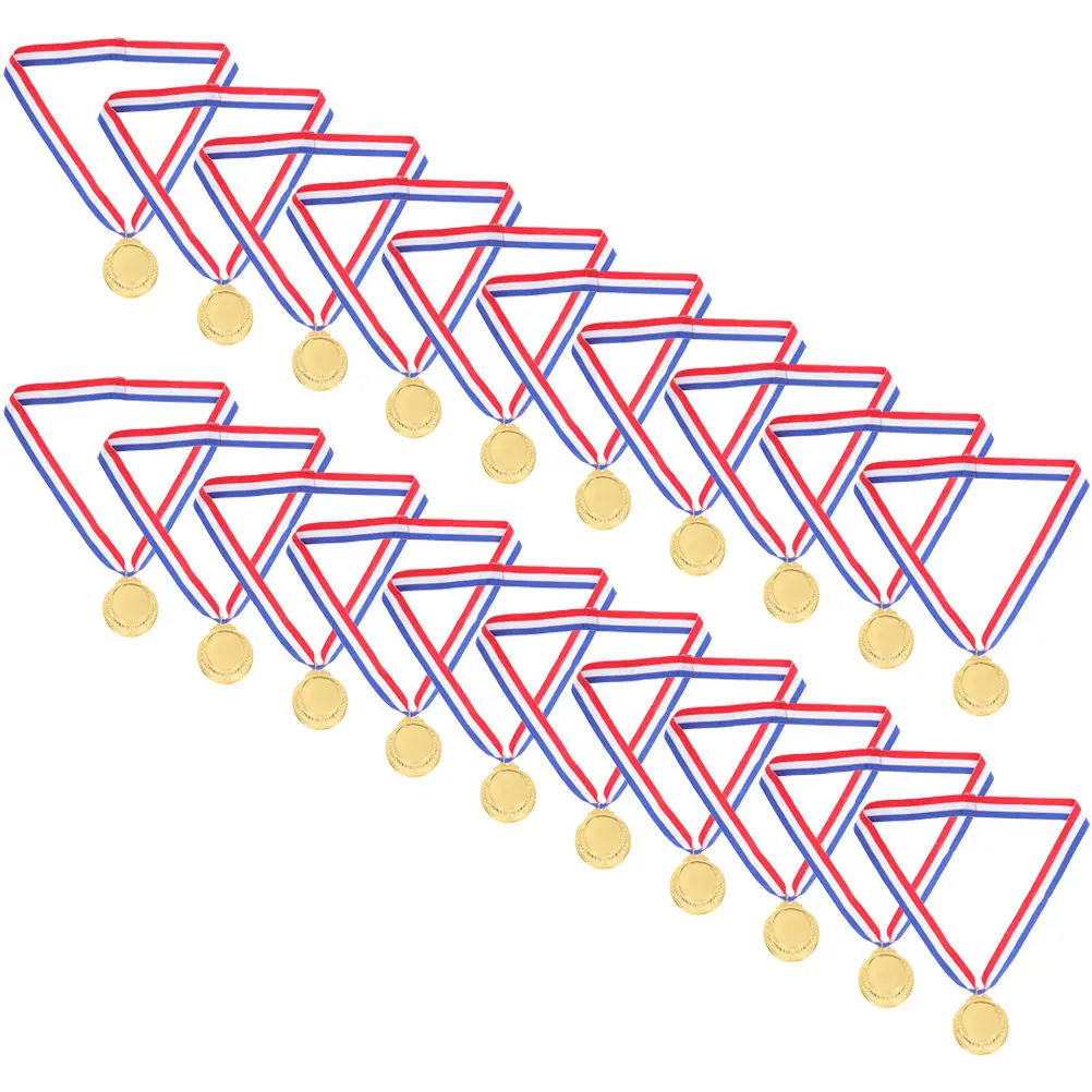 

20 шт. забавных наградных медалей для детей, призы для соревнований, поощрительные награды для студентов, товары для вечеринок