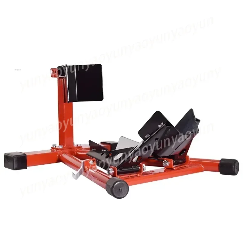 220V Portable Motorcycle Front Wheel Support Stand Practical Parking Repair Display Frame