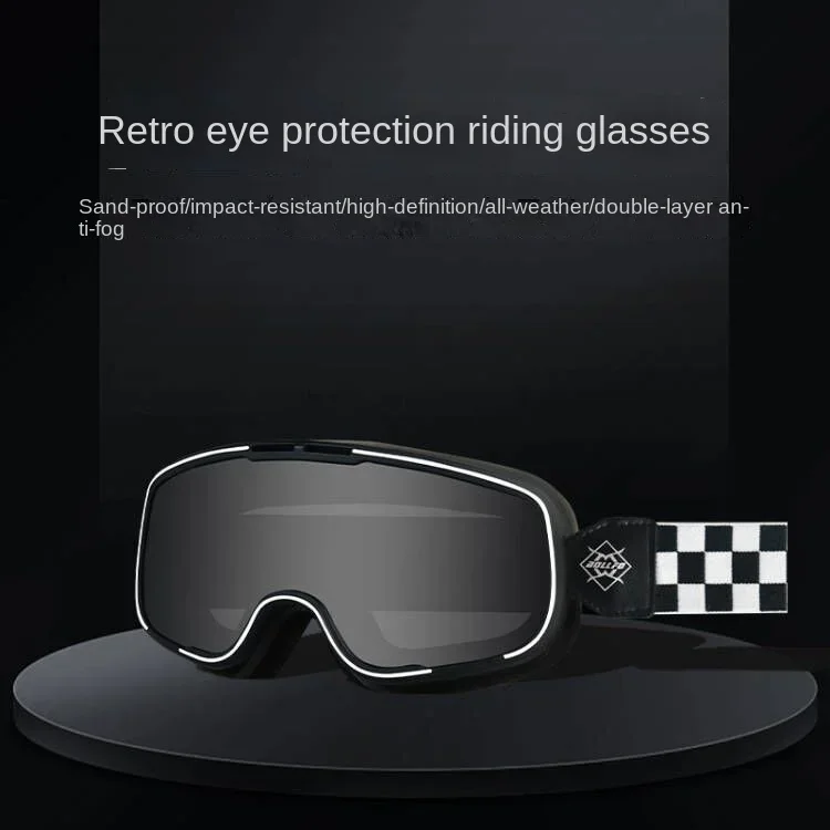 

Anti-fog myopia retro motorcycle goggles Harley goggles windshield dust-proof Harley glasses all-weather