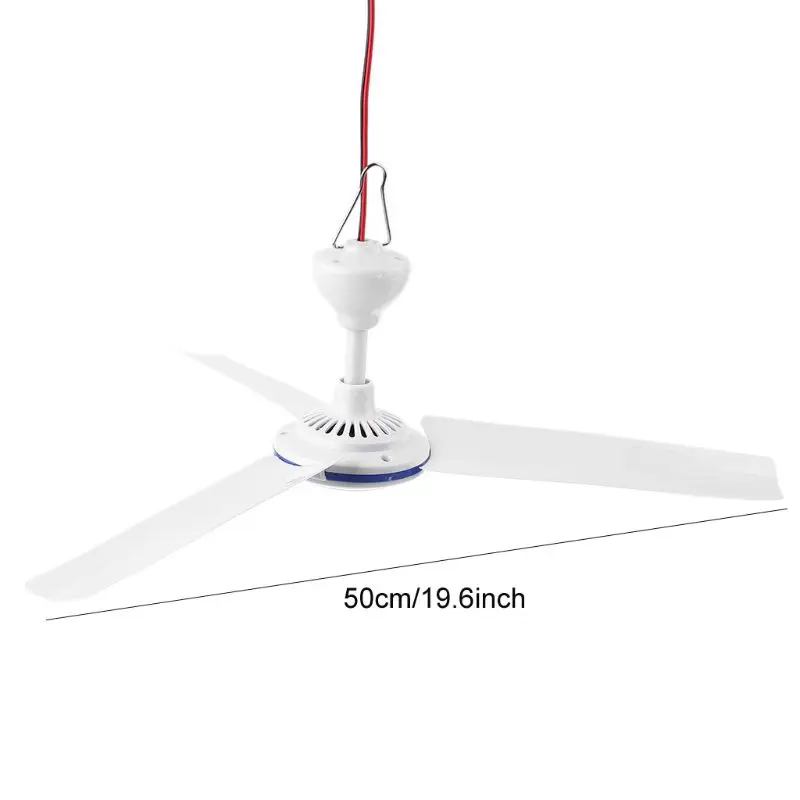 Động Quạt Trần Mini Lều Quạt Cắm Trại Ngoài Trời Vọng Lâu Lều Dropshipping