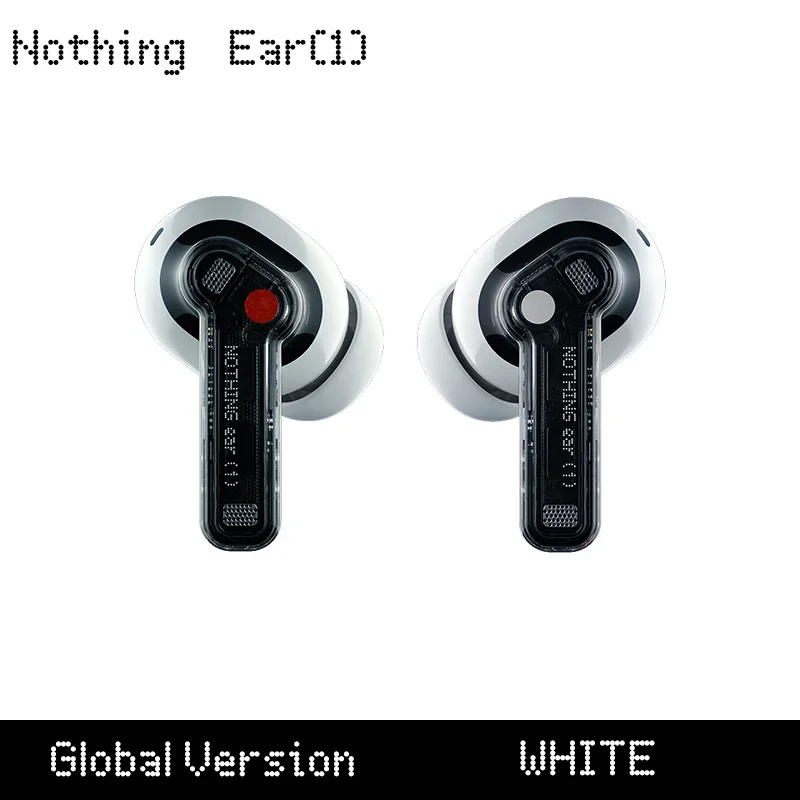 Nothing Ear 1 True Wireless Earbuds Bluetooth 5.2 Earphones Hybrid ANC 11.6mm Dynamic 3 Microphones In-Ear Headphones