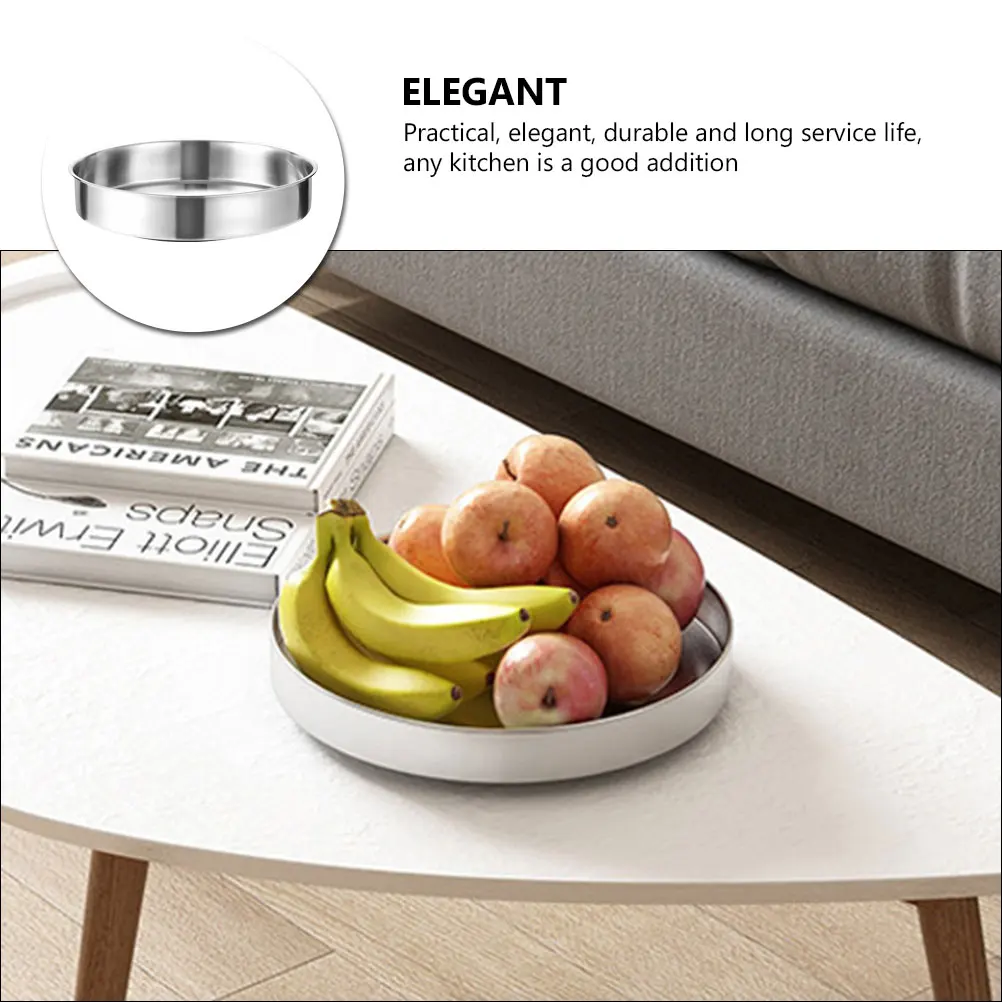 

1pc Rotating Storage Rack Kitchen Shelf Spice Jars Organizer Stainless Steel Lazy Susan Condiment Holder Waterproof
