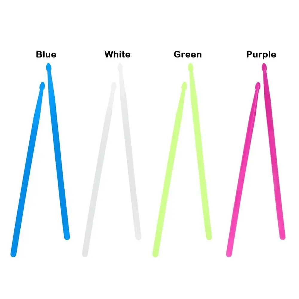 Аксессуары Нейлоновые светящиеся барабанные палочки Светящиеся 5А Аксессуары для музыкальных инструментов Барабан