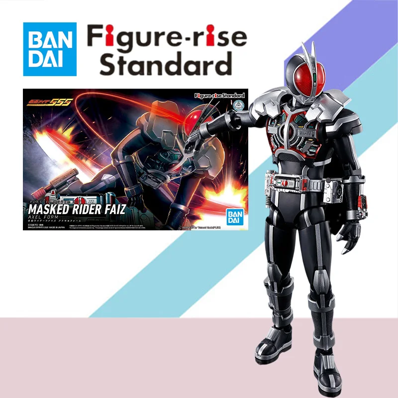 

Bandai Figure-rise Standard FRS Anime Model Kamen Rider Faiz Axel Form Figure Action Assembly Model Kit Toy Gift for Kid