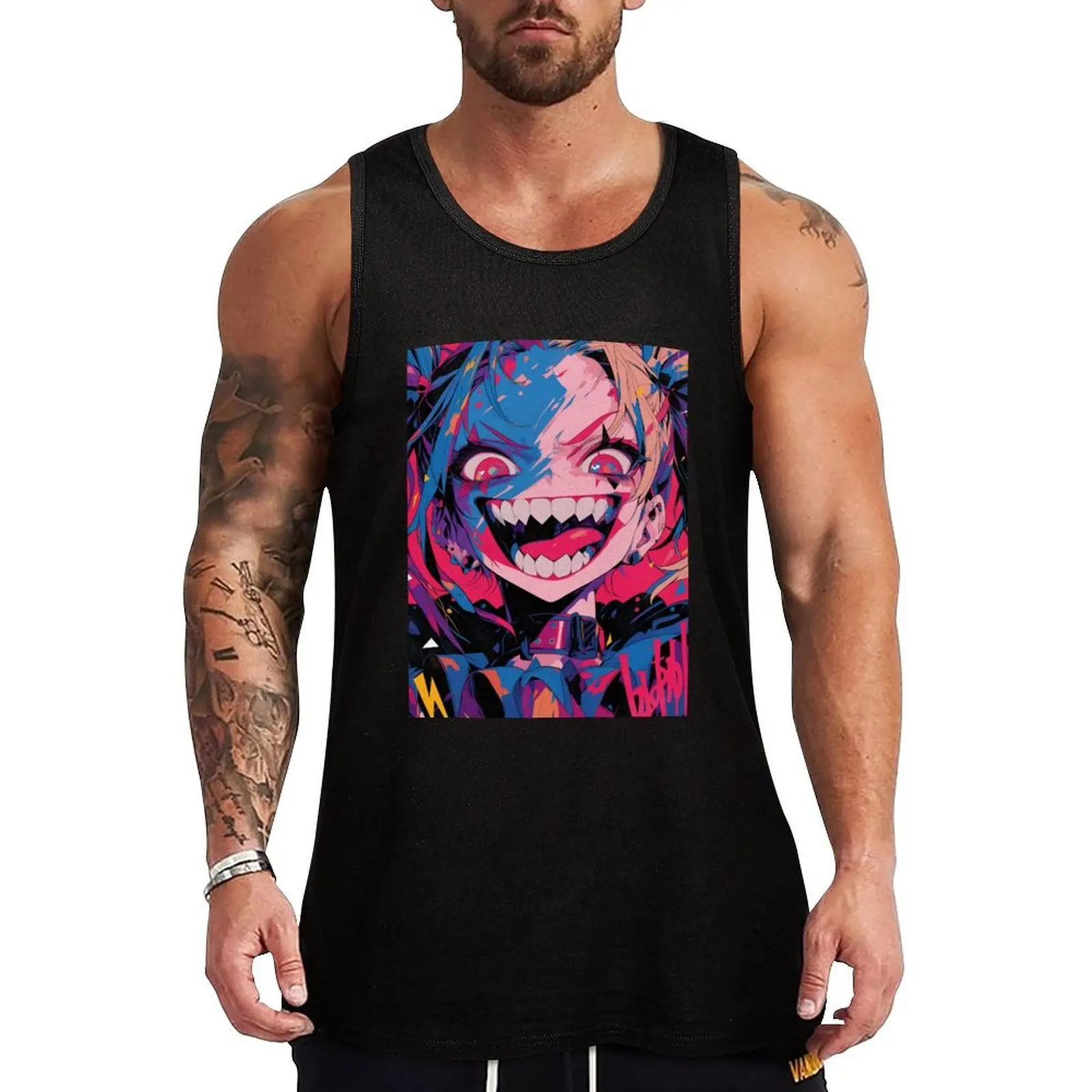 

Crazy Jester Tank Top Summer Casual Tank Top Loose Lightweight Sleeveless