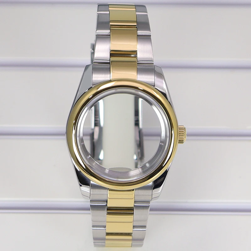 36mm/39mm Rose Gold NH35 Watch Case Parts Sapphire Glass For NH35 NH36 7S26 Miyota8215 DG 2813 29mm Dial Oyster/Jubilee Strap image 3