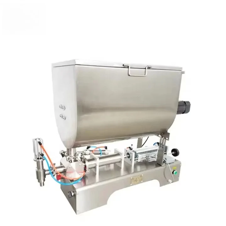 

Automatic Horizontal Filling Machine With Heater Butter Milk Mixer Machine