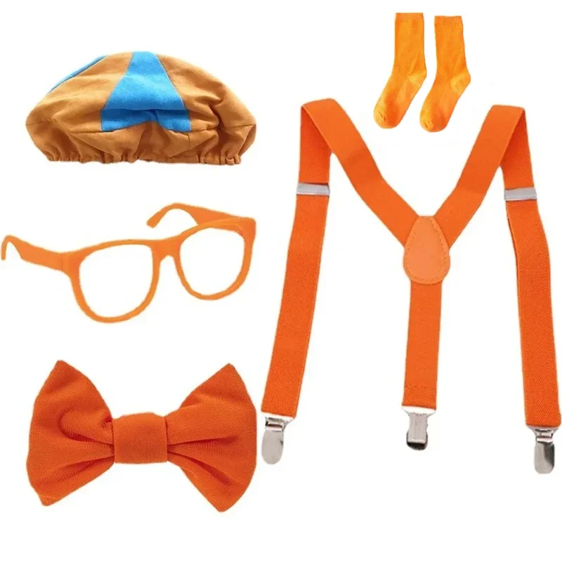 EE01 Zug Ingenieur Cosplay Kostüm Blippiing Onkel Rollenspiel Haus Kit Set für Jungen Party Kinder Dress Up Pädagogische AccessoIo0!