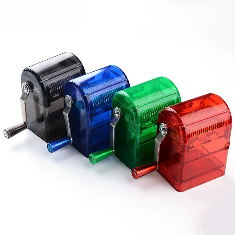 

Hand Shake Herb Grinder High Qulity Grass Cutter Crusher with Tobacco Storage Box Muller Shredder Smoking Accessories