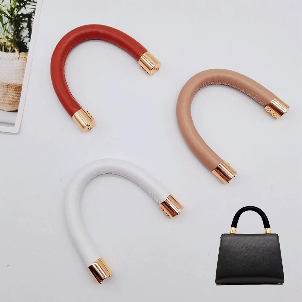 1PC Detachable Bag Belt High Quality Woman Replacement Bag Handles Gift Box Handle Woman Handbag Handles Pu Leather Bag Straps