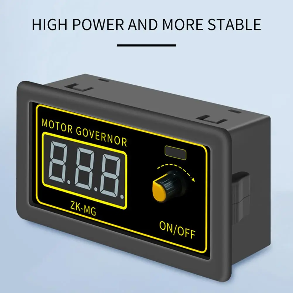 Motor Speed Regulator Low Internal Resistance Mos Tubes High Power Pwm Motor Speed Controller with Digital Encoder for Accurate