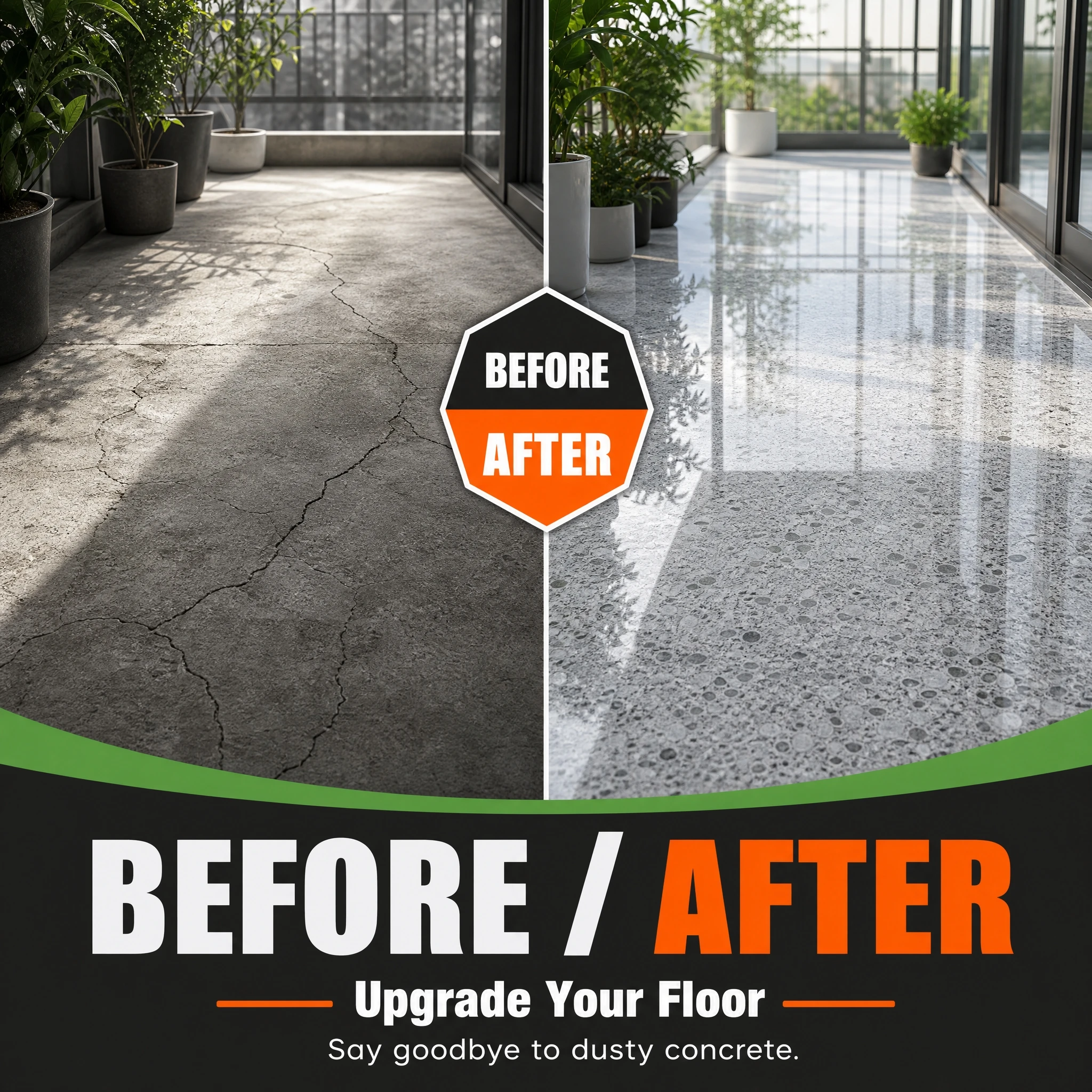 500g Epoxy Floor Paint Gray Matte Wearproof Coating Indoor Cement Flooring