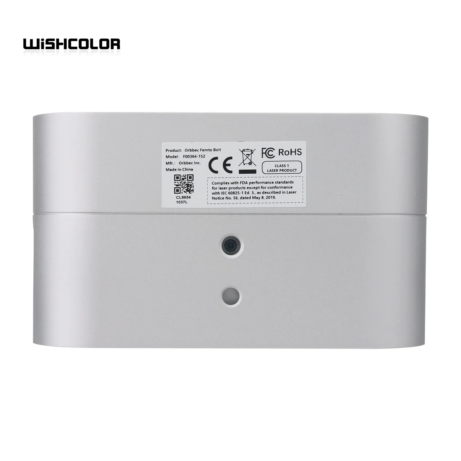 Wishcolor Orbbec Femto Bolt 1MP iToF 3D Câmera de profundidade e substituição de câmera RGB para Azure Kinect DK