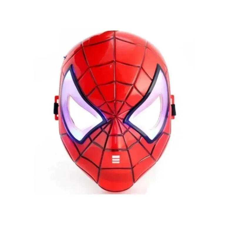 อุปกรณ์ต่อพ่วงภาพยนตร์ Spider Man UFO Launcher ถุงมือ LED Light Mask ชุดคอสเพลย์อุปกรณ์เสริมปาร์ตี้อะนิเมะเครื่องแต่งกาย Props