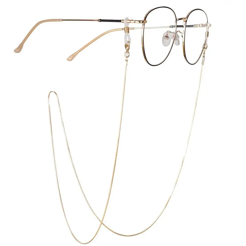 Chain Mask Lanyard Neck Strap String Hanging Neck Metal Chain Sunglasses Chains Metal Glasses Chain Mask Chain Spectacle Cord