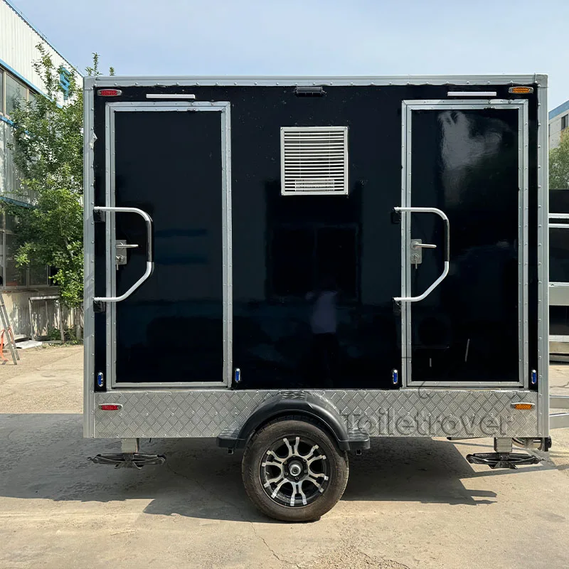 High Quality Tiny House Mobile Toilet Trailer with Toilet and Bathroom Modern Mobile Homes Tiny House Prefab Trailer House