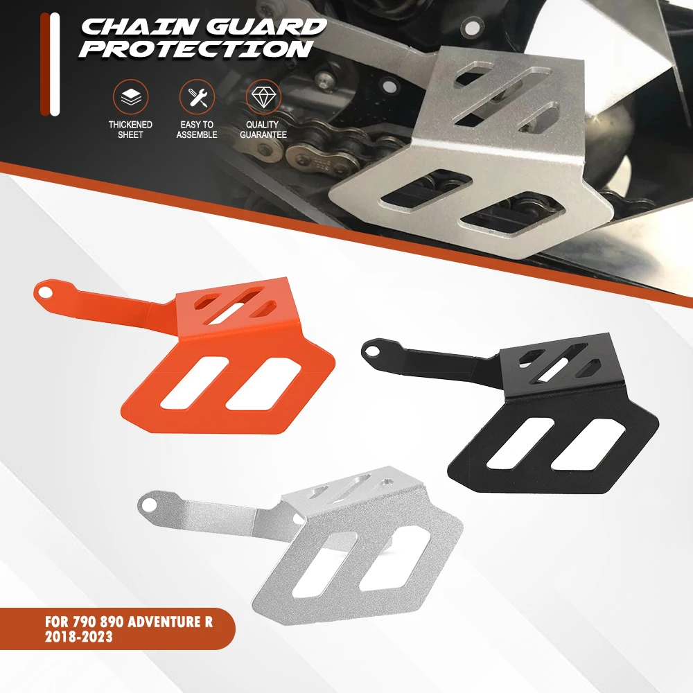 

For KTM 790 890 ADVENTURE S/R 2019-2023 Motorcycle Wheel Drive Chain Guard Cover Protection Plate 790 890 ADV 2022 2021 2020