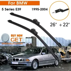 Car Wiper For BMW 5 Series E39 1995-2004 Windshield Rubber Silicon Refill Front Window Wiper 26