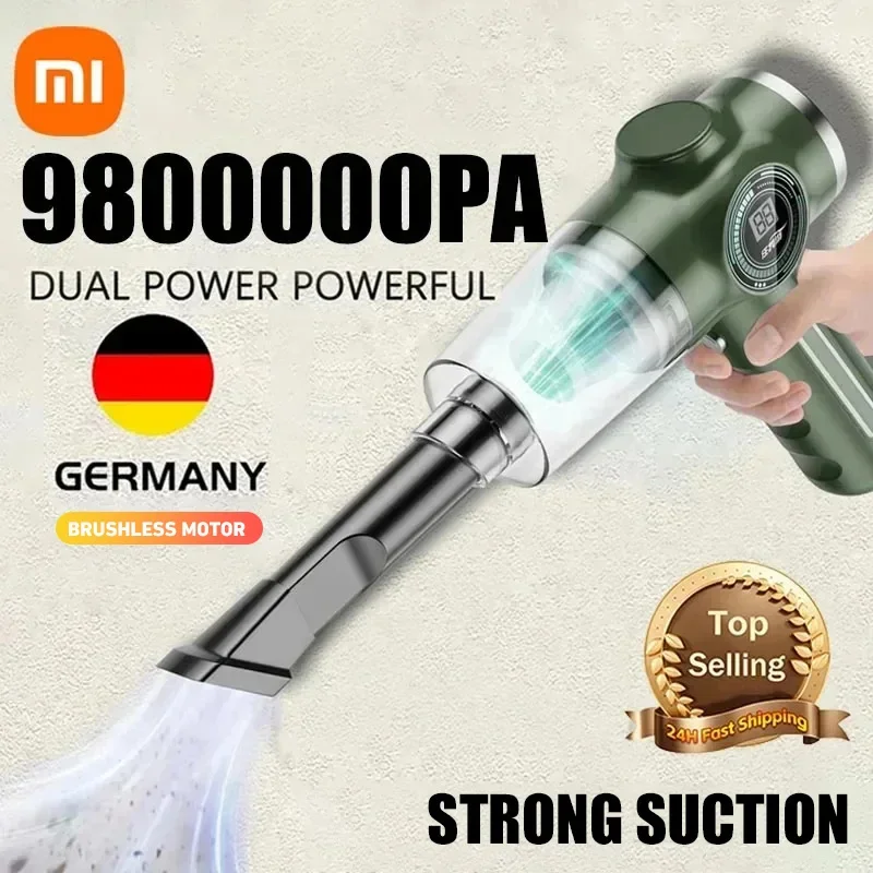 Xiaomi Car Vacuum Cleaner High Power Powerful Cleaning Dust Removal Multifunctional Wet Dry Dual-Use Handheld Vacuum Cleaner 