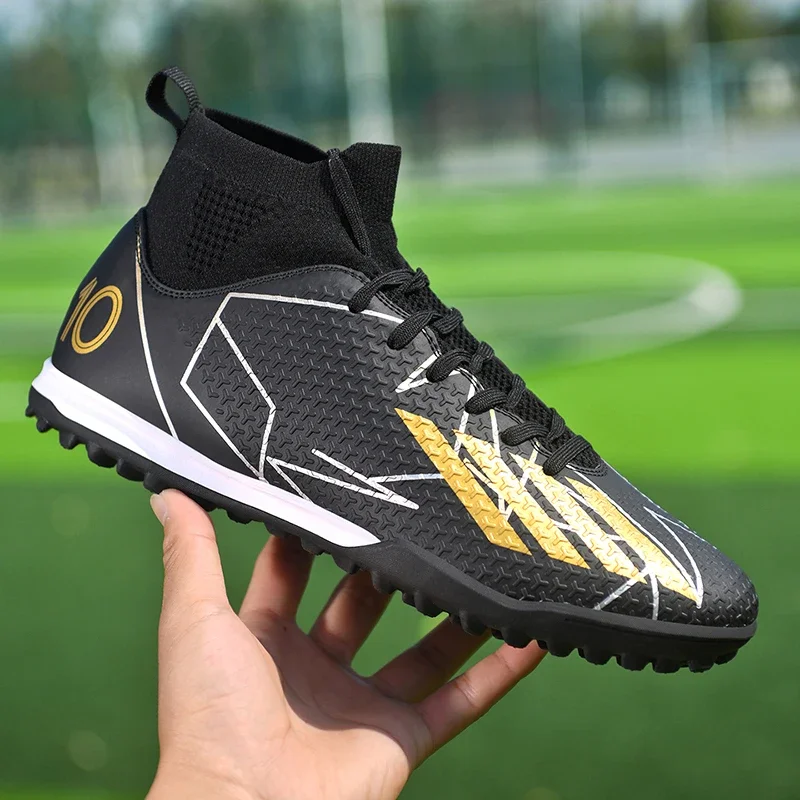 New Professional Unisex Soccer Shoes Outdoor Football Boots Match Sport Sneakers Non-slip Drop Shipping Training Sport Futsal