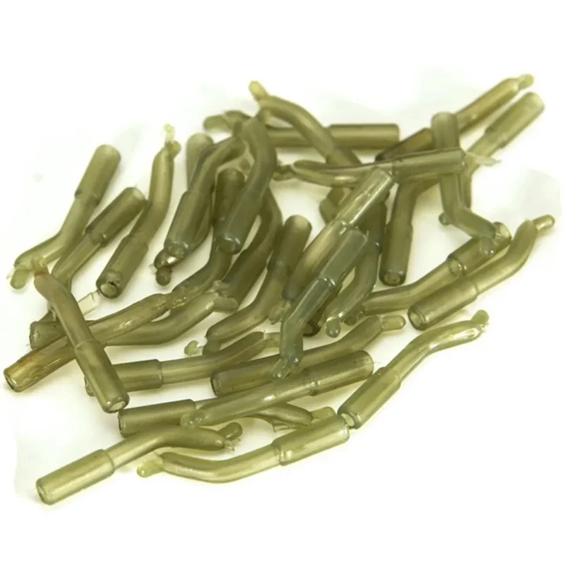 1000Pcs Carp Fishing Accessories Hair Rig Hook Line Aligner Anti Tangle Sleeves Fishing Terminal Tackle Fishing Equipment Pesca