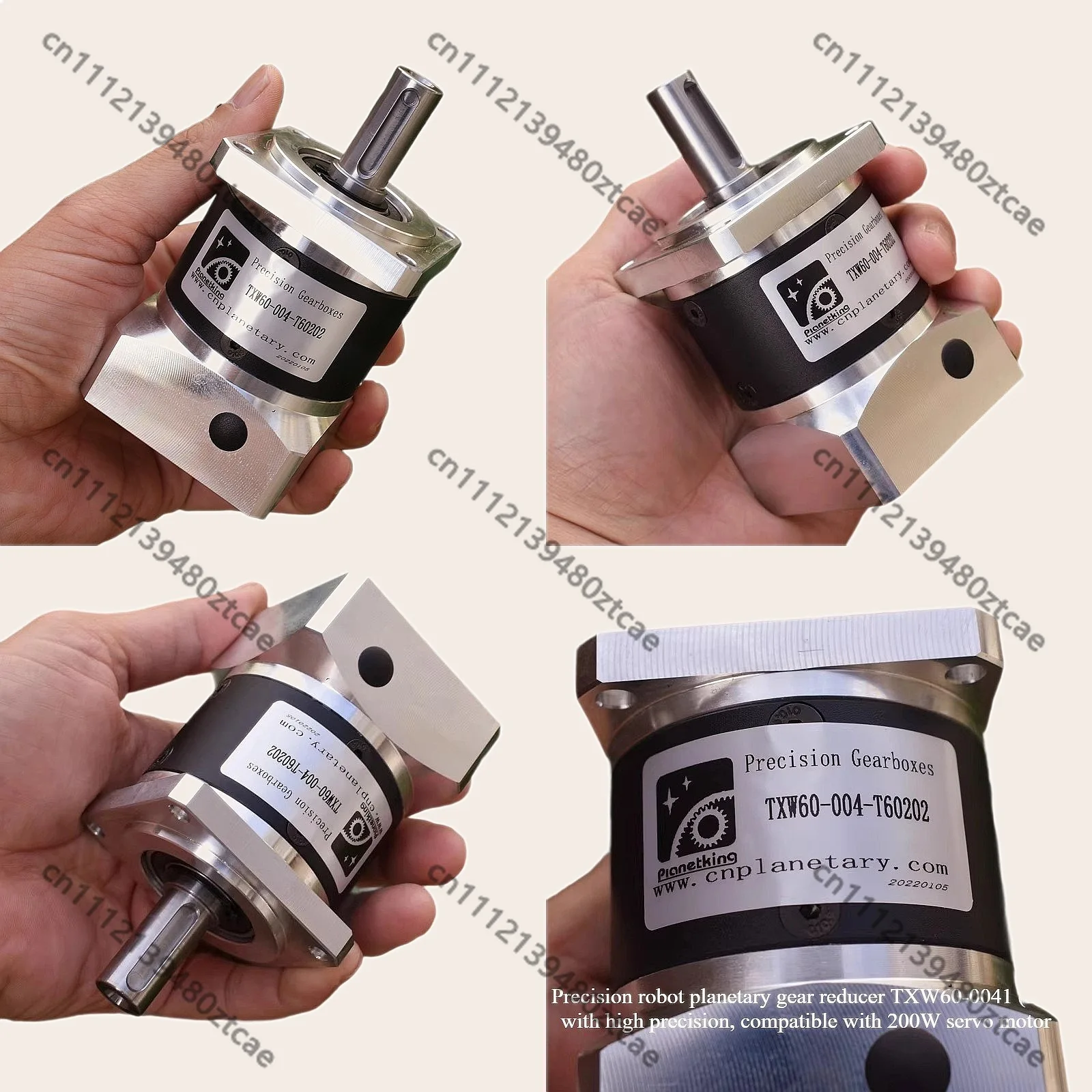 200W Servo Motor 1:4 High Precision for CNC Robotics Industrial Automation DIY