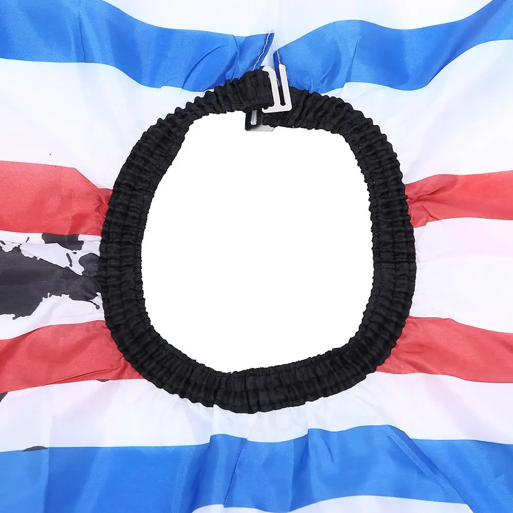 مريلة تصفيف الشعر المقاومة للماء ومضادة للكهرباء الساكنة لقص الشعر وتوزيعها