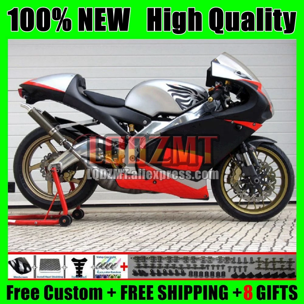 RS125R For Aprilia RSV RS 125 R RR RS-125 109No.5 RS125 99 Gloss color 00 01 02 03 04 05 1999 2000 2001 2002 2003 2005 Fairing