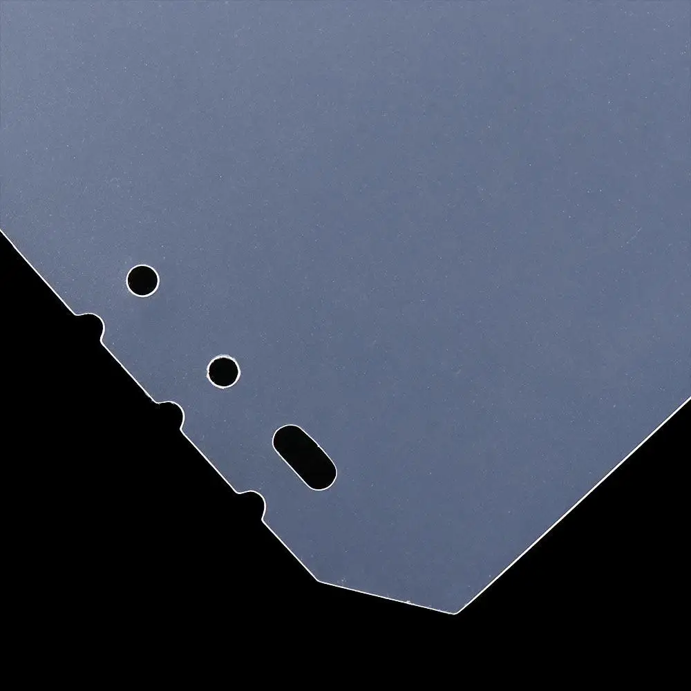 A6 A7 B5 A4 Board Page Inner Paper Transparent Planner Separator Binder Organizer Divider Loose-leaf Divider Notebook Divider