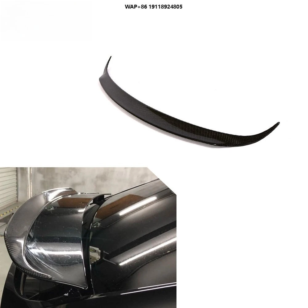 

Model X Carbon Fiber Car Rear Spoiler Wing for Model X 75D 90D P90D 100D P100D 2016-2018