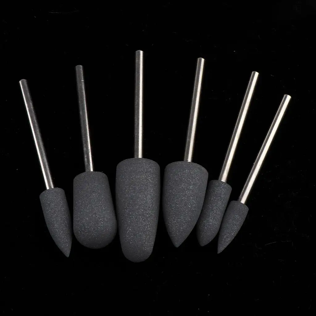 Brocas para uñas de 3/32 pulgadas para máquina de manicura eléctrica, accesorios para decoración de uñas