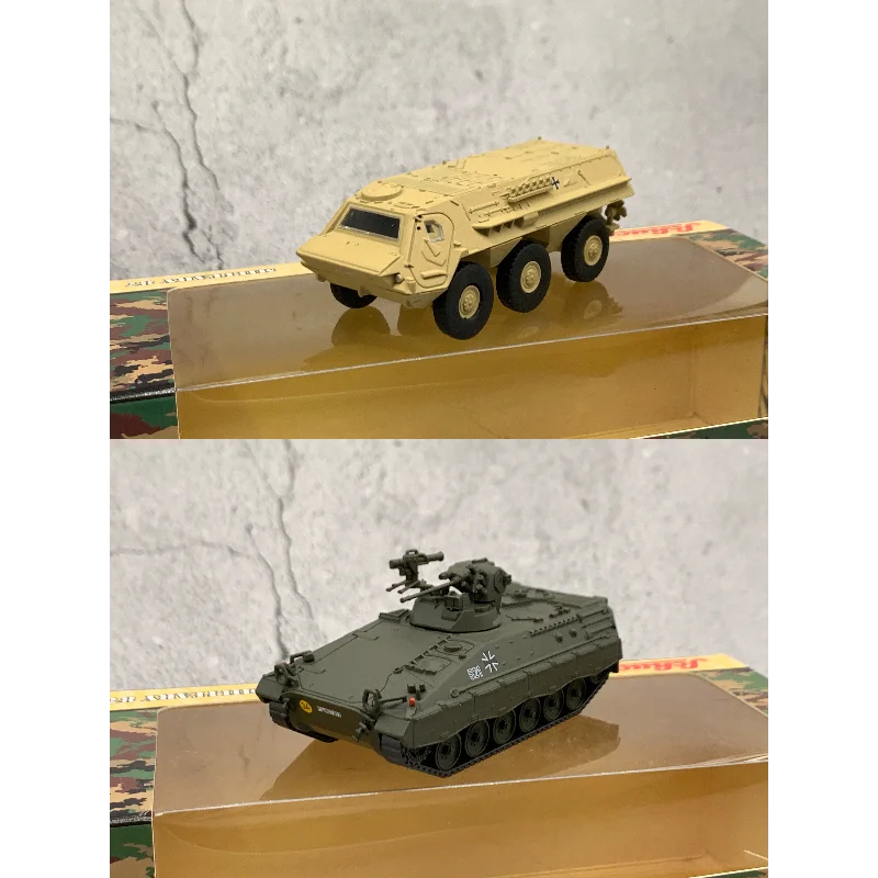 دييكاست شوكو 1:87 مقياس الثعلب المدرعة حامل الموظفين/مالدي 1A2 BW خزان سبيكة سيارة نموذج تحصيل لعبة هدية تذكارية العرض #1