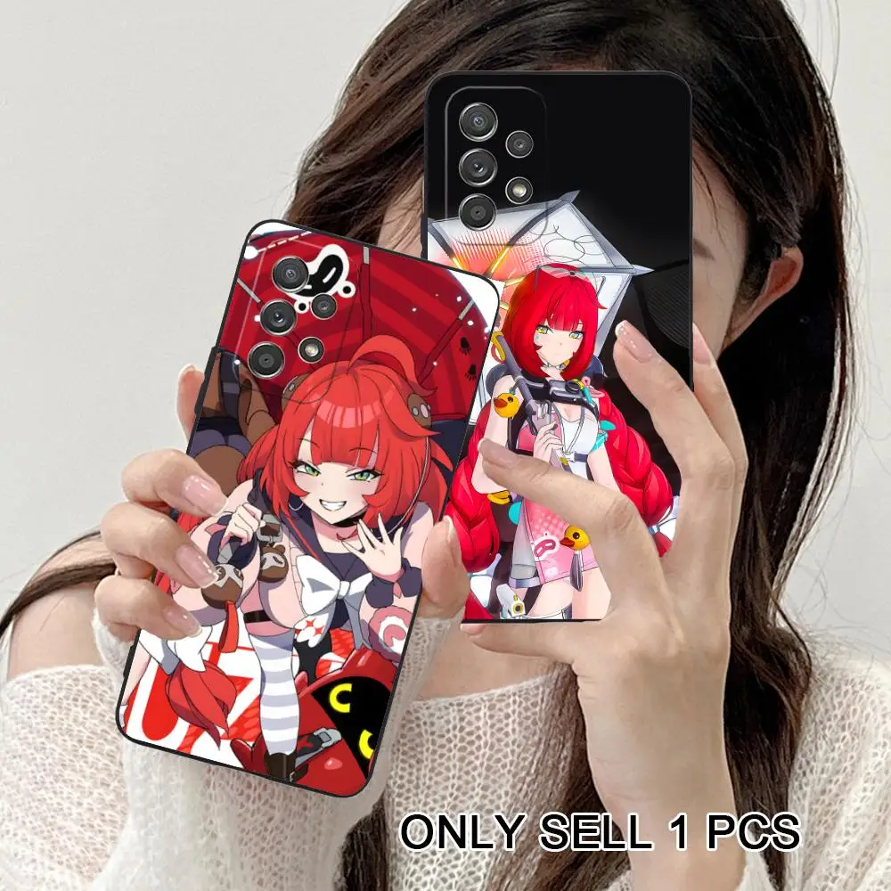 ZZZ Ukinami Matte TPU Mobile Phone Case for Samsung Galaxy A56 55 54 53 52 51 36 35 34 23 16 15 5G Colorful Cover