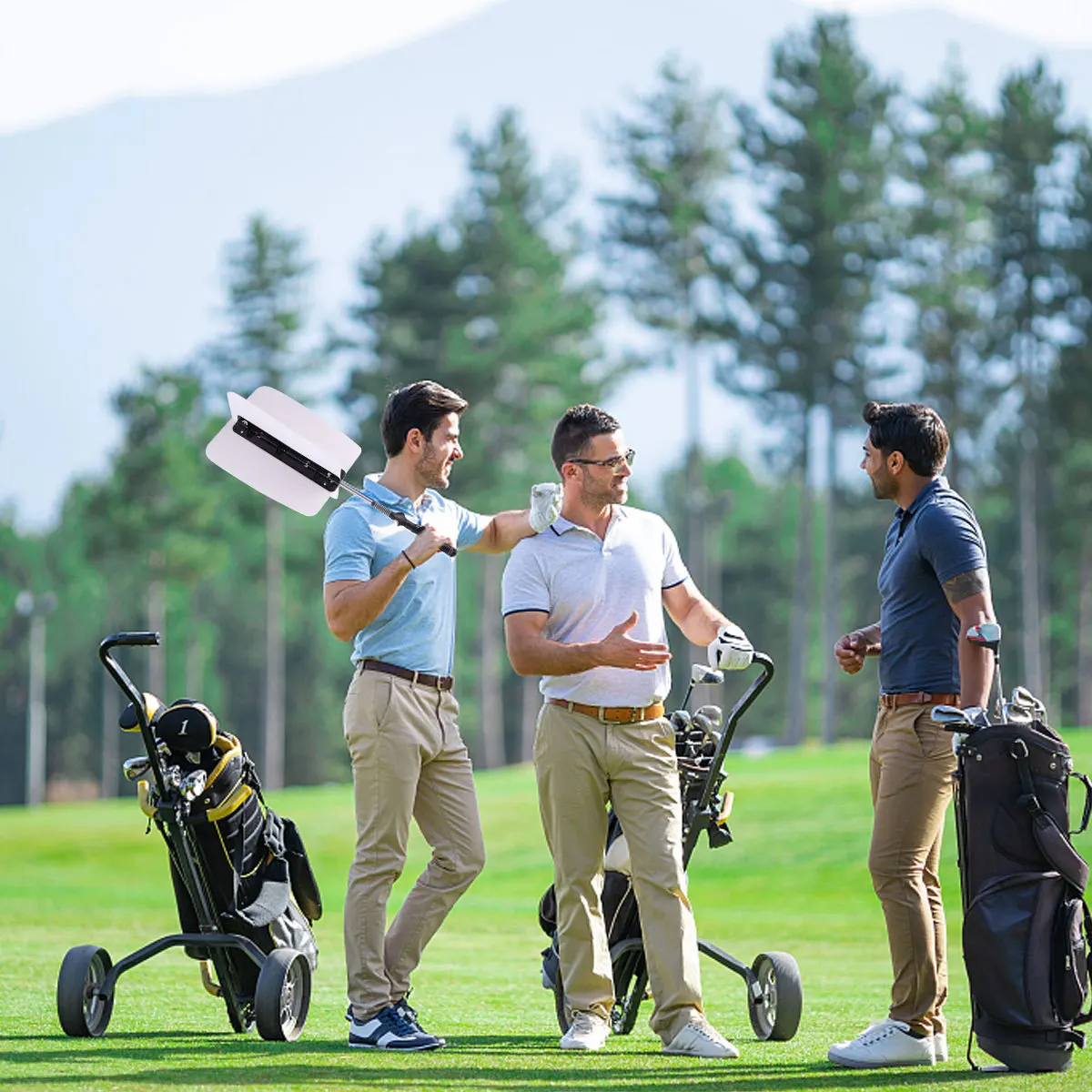 

Golf Swing Trainer Proper Grip Full Motion Practice Strength Building Warm Up Exercise Durable Swing Practice Equipment