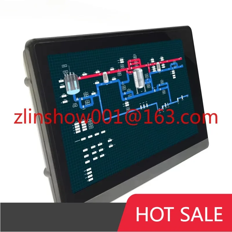 محركات الأقراص 7 بوصة M007 لوحة تحكم تعمل باللمس إيثرنت Modbus RS 485 لوحة التحكم