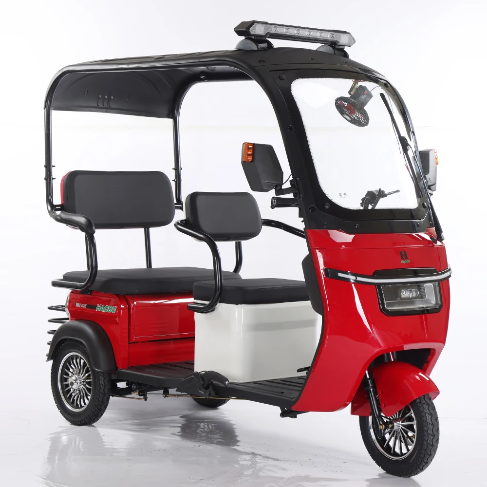 

2025 Newest Electric Tricycle for Adults - 48V/60V Lead-Acid Battery Three-Wheel Bike with Adjustable Seat, 500W