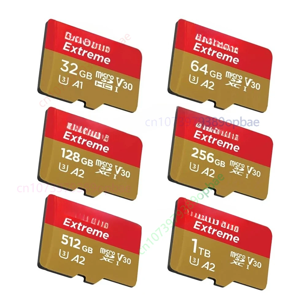 For SanDisk Extreme microSD 1TB 512GB 256GB A2 U3 UHS-I Cards USB3.0 4K Flash micro SD Card Camera GoPro for DJI drone
