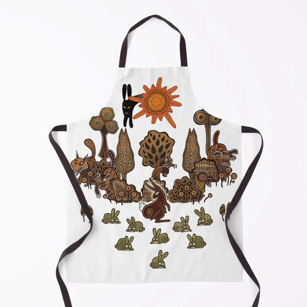 

In The Beginning of the World - Watership Down Apron Chef Accessories christmas kitchen Men gift Apron