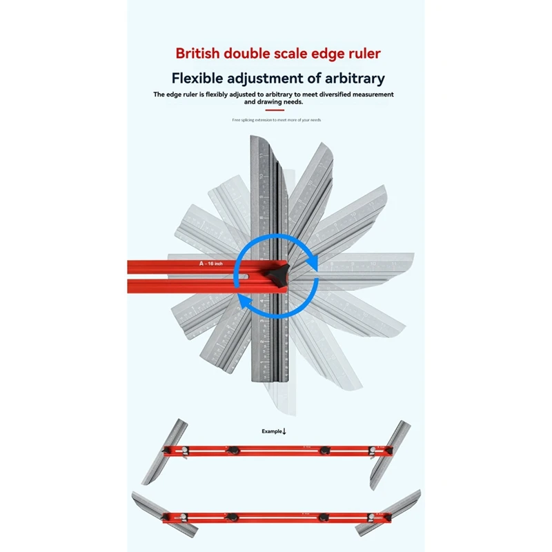 

Stair Measuring Tool,Stair Tread Gauge,Stair Tread Template ToolJAS