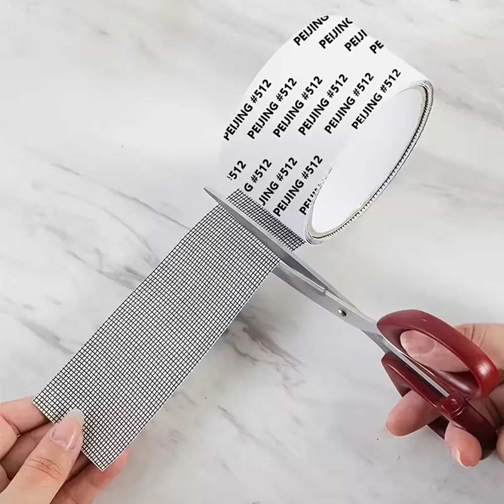 High-Strength Self-Adhesive Window Screen Repair Tape Waterproof Durable Torn Screen Fixing Tool for Home Maintenance